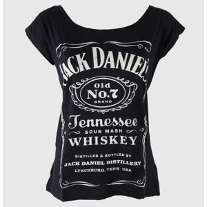 JACK DANIELS Jack Daniels With Zipper On Back Čierna