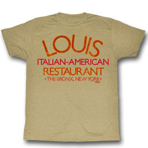 tričko filmové AMERICAN CLASSICS The Godfather Louis Restaurant béžová M