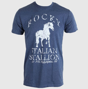 tričko filmové AMERICAN CLASSICS Rocky Horse modrá XXL