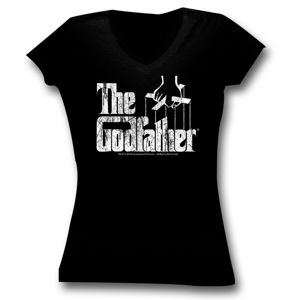 tričko filmové AMERICAN CLASSICS The Godfather Logo Čierna S