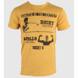 tričko filmové AMERICAN CLASSICS Rocky Rematch žltá XXL