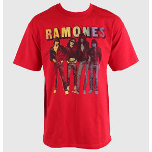 BRAVADO Ramones Split Fountain Group červená
