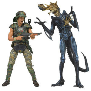 figúrka Alien - Hicks vs. Battle Damaged Blue Warrior - 51396