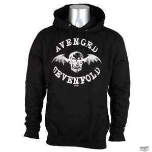 mikina s kapucňou ROCK OFF Avenged Sevenfold Logo Čierna
