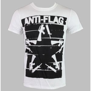 Tričko metal KINGS ROAD Anti-Flag Duct Tape Guns Star Čierna biela
