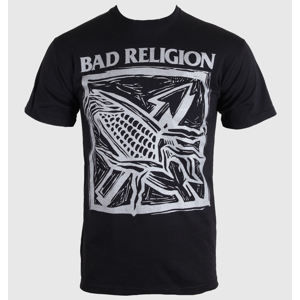 tričko metal KINGS ROAD Bad Religion Against The Grain Čierna S