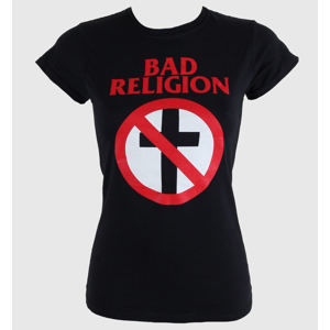 tričko metal KINGS ROAD Bad Religion Cross Buster Čierna XL