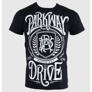 tričko metal KINGS ROAD Parkway Drive Crest Čierna sivá hnedá L