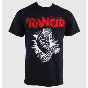 Tričko metal RAGEWEAR Rancid Lets Go! Čierna sivá hnedá