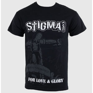 Tričko metal RAGEWEAR Stigma For Love & Glory Čierna sivá hnedá S