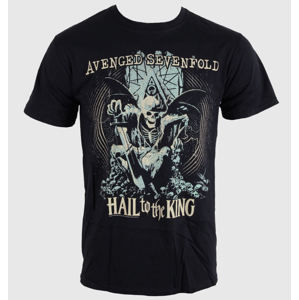 Tričko metal ROCK OFF Avenged Sevenfold En Vie Čierna sivá hnedá