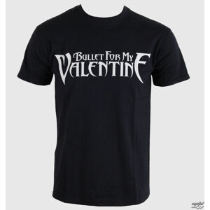 Tričko metal ROCK OFF Bullet For my Valentine Logo Čierna sivá hnedá