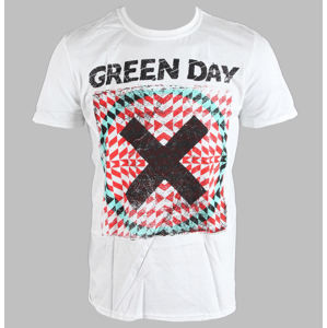 tričko metal BRAVADO EU Green Day Xllusion sivá biela hnedá