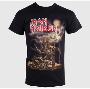 Tričko metal ROCK OFF Iron Maiden Sanctuary Čierna S