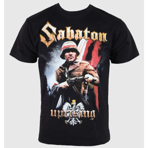 Tričko metal CARTON Sabaton Uprising Čierna XS