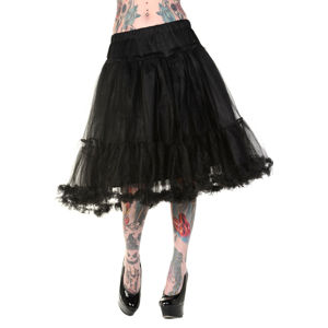 sukňa dámska (spodnička) BANNED - Petticoat Black - SBN210BLK M