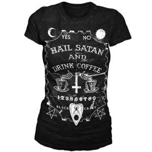 BLACK CRAFT Hail Satan & Drink Coffee Čierna XL