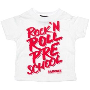 Tričko metal SOURPUSS Ramones Ramones biela 5-6T