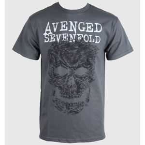 BRAVADO Avenged Sevenfold Skull sivá