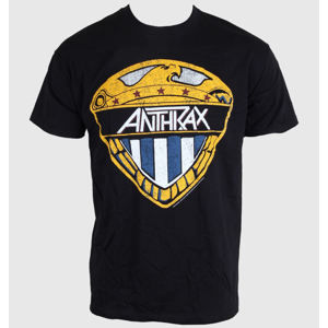 Tričko metal ROCK OFF Anthrax Eagle Shield Čierna S