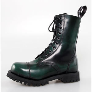 topánky kožené ALTERCORE Green Rub-Off Čierna zelená 46
