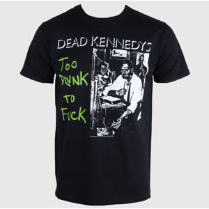 Tričko metal PLASTIC HEAD Dead Kennedys Too Drunk To Fuck (Single) Čierna S