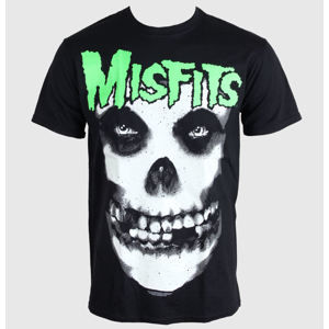 Tričko metal PLASTIC HEAD Misfits Glow Jurek Skull Čierna viacfarebná