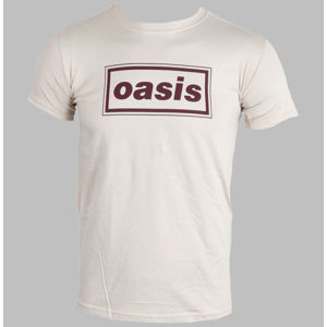 Tričko metal PLASTIC HEAD Oasis Classic Logo (Brown) biela