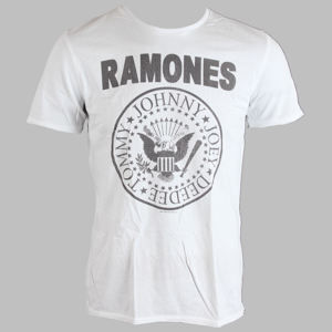AMPLIFIED Ramones Logo biela