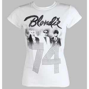 LIVE NATION Blondie SINCE 74 Fitted biela