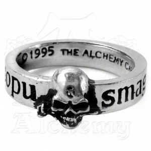prsteň ALCHEMY GOTHIC - Great Wish - R36 Q
