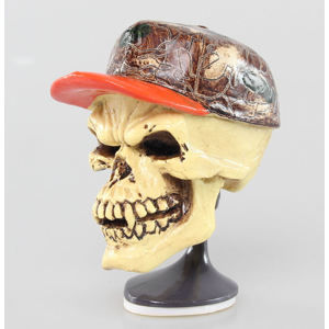 dekorácia (hlavica radiacou páky) LETHAL THREAT - Hunter Skull Pomlčka Mount - DT88701