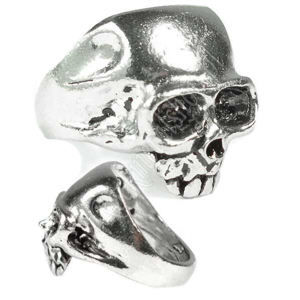 prsteň Skull - Alchemy Gothic - R6 Q