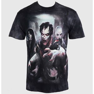 tričko MOUNTAIN Zombie Apocalypse Čierna viacfarebná