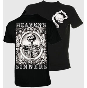 tričko hardcore SE7EN DEADLY Heavens Sinners Čierna M
