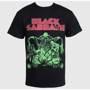 Tričko metal ROCK OFF Black Sabbath Bloody Sabbath Cutout Čierna