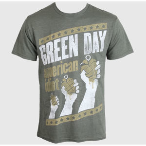 Tričko metal BRAVADO Green Day Handout sivá
