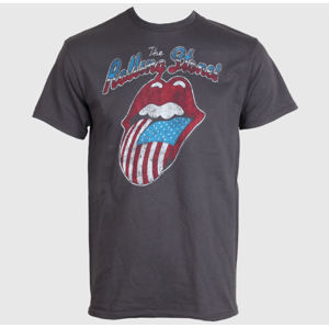 Tričko metal BRAVADO Rolling Stones Tour Of America Vint sivá S