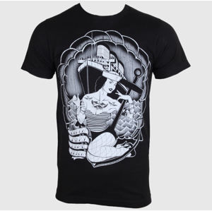 tričko hardcore BLACK MARKET Ian Mcniel Čierna XL