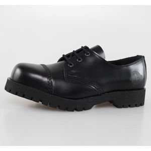 topánky kožené NEVERMIND Black Polido Čierna 38