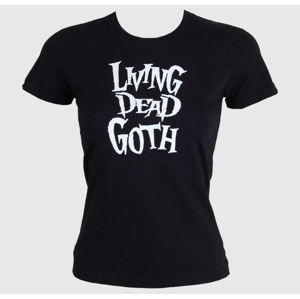 tričko BAT ATTACK Living Death Goth Čierna