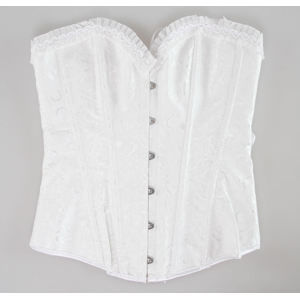 korzet dámsky DRACULA CLOTHING - White - DCL111 XL