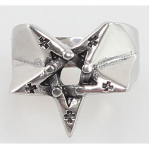 prsteň Pentagram - NS572 Y