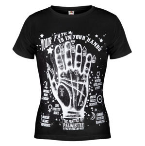 tričko hardcore AMENOMEN Hand Čierna XL