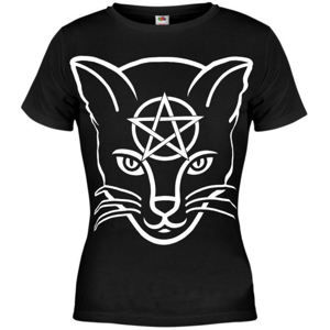 tričko hardcore AMENOMEN Head Cat Čierna XL