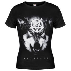 tričko hardcore AMENOMEN Wolfheart Čierna L