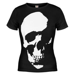 tričko hardcore AMENOMEN Skull Čierna