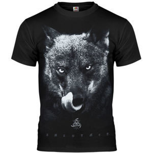 tričko hardcore AMENOMEN Bad Wolf Čierna