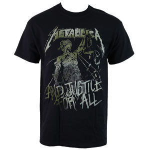 Tričko metal NNM Metallica Vintage Justice Čierna viacfarebná S