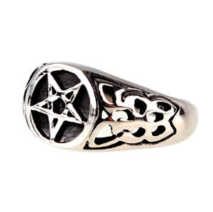 prsteň ETNOX - Pentagram - SR696 56